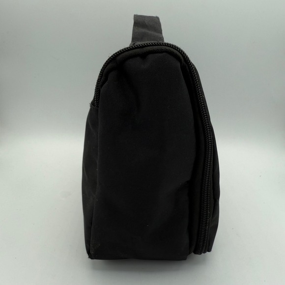 Rae Dunn My Life Black Hanging‎ Travel Toiletry Makeup Cosmetic Bag - Picture 4 of 8